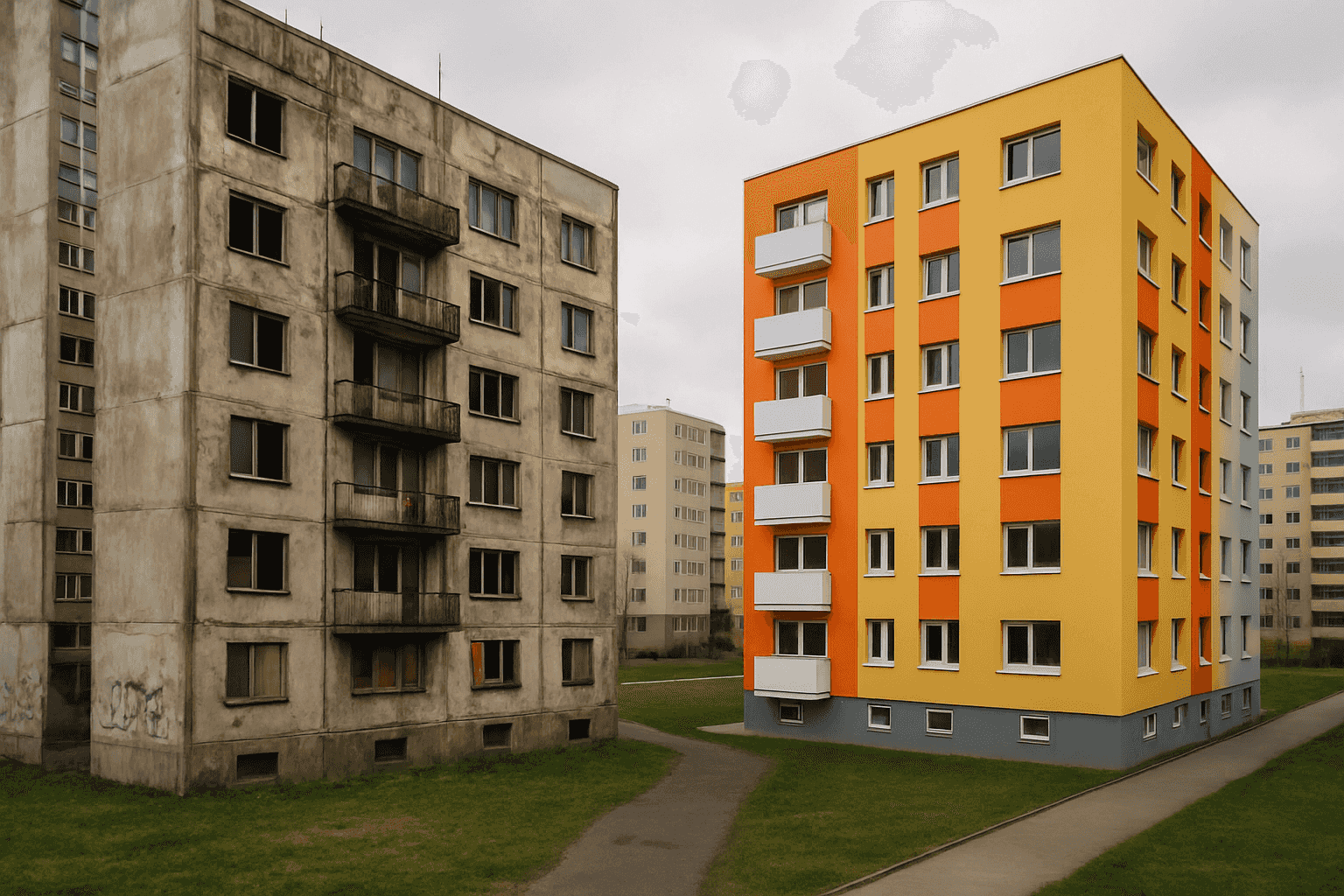 Panelové domy: Skrytá hrozba pro budoucnost našich domácností