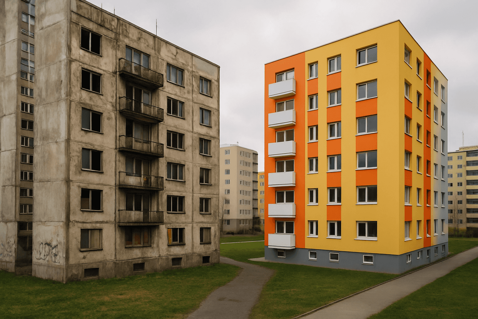 Panelové domy: Skrytá hrozba pro budoucnost našich domácností