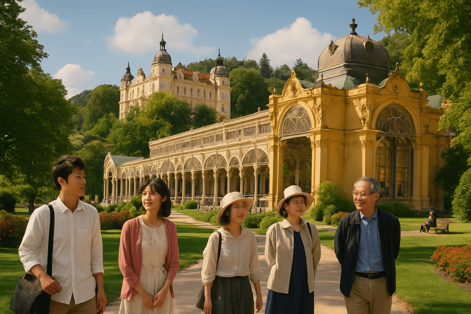 Proč Japonci objevují kouzlo českých lázní a Luhačovic?